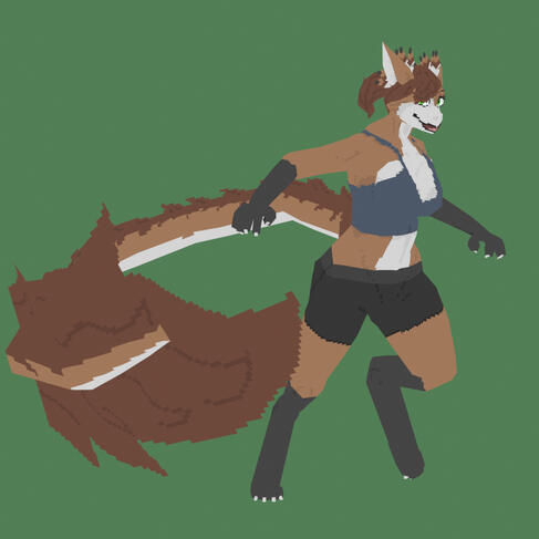 Low Poly, Extra Texture Detail, Simple Rig, Simple Expressions - 330 CDN (~240.00 USD)